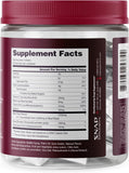 Snap Supplements etiqueta con lista de ingredientes destacando extracto de remolacha y CoQ10