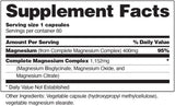 Snap Supplements etiqueta nutricional primer plano con dosis clara y confianza