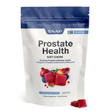Snap Supplements vista frontal del envase que destaca beneficios prostáticos
