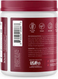 Envase de Heart Beets en mano para escala, Snap Supplements tamaño práctico de 30 porciones