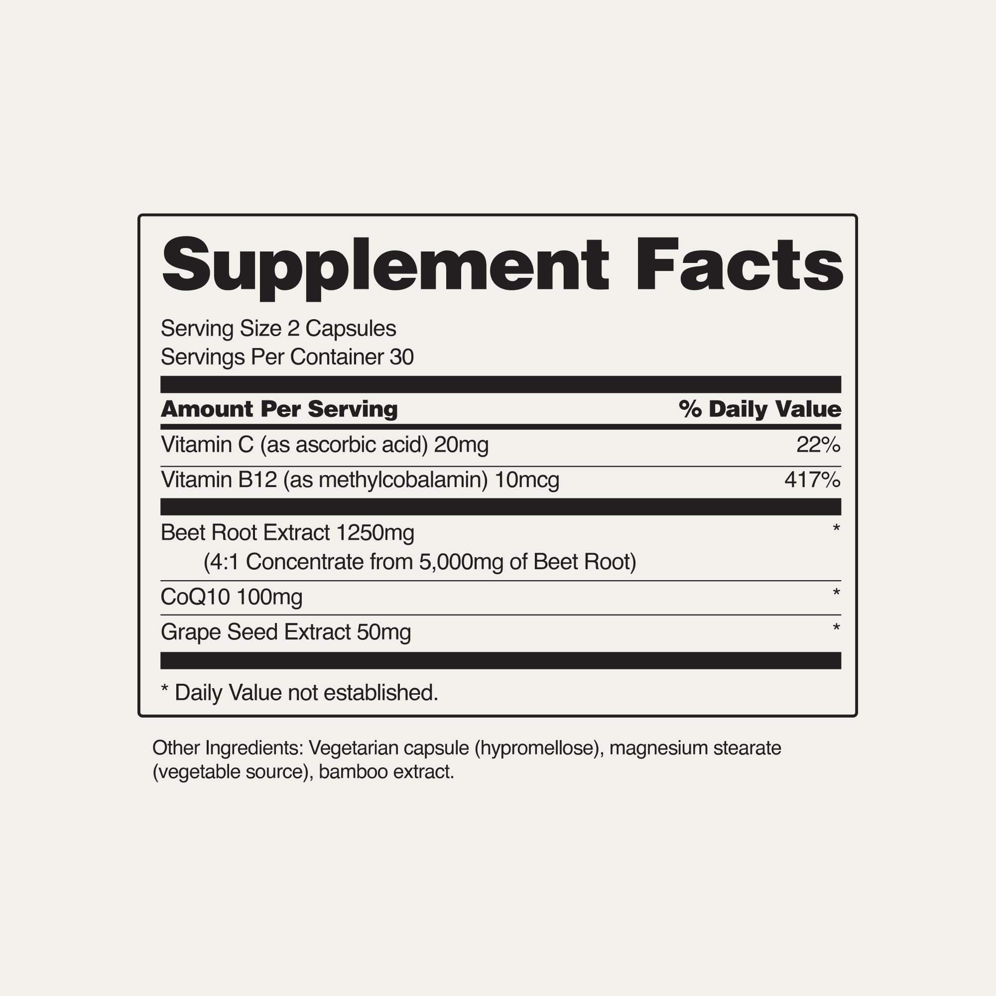 Snap Supplements bote abierto con cápsulas listo para la toma diaria