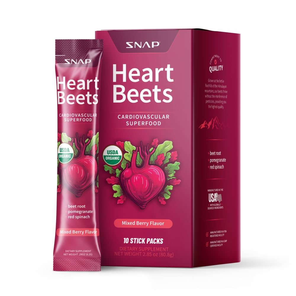 Snap Supplements envase frontal mostrando el diseño y beneficios prácticos