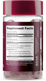 Snap Supplements etiqueta nutricional y lista de ingredientes visible con claridad