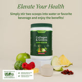 Ingredientes en polvo como spirulina y wheatgrass de Snap Supplements para nutrición