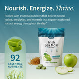 Snap Supplements gomita individual manzana verde, sabor agradable sin mar