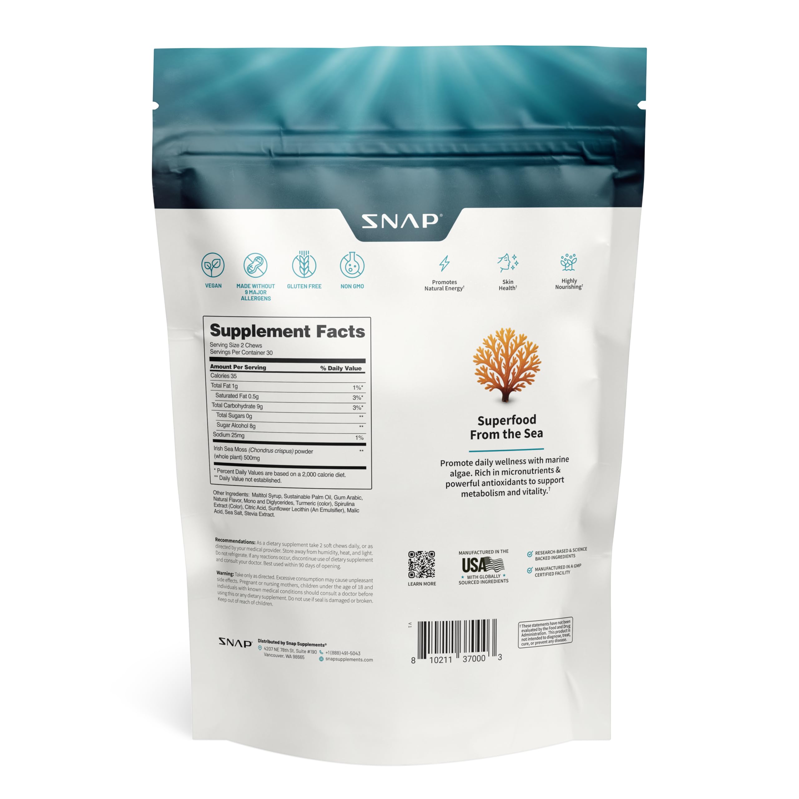 Snap Supplements gomitas junto a una agenda mostrando uso en la rutina diaria