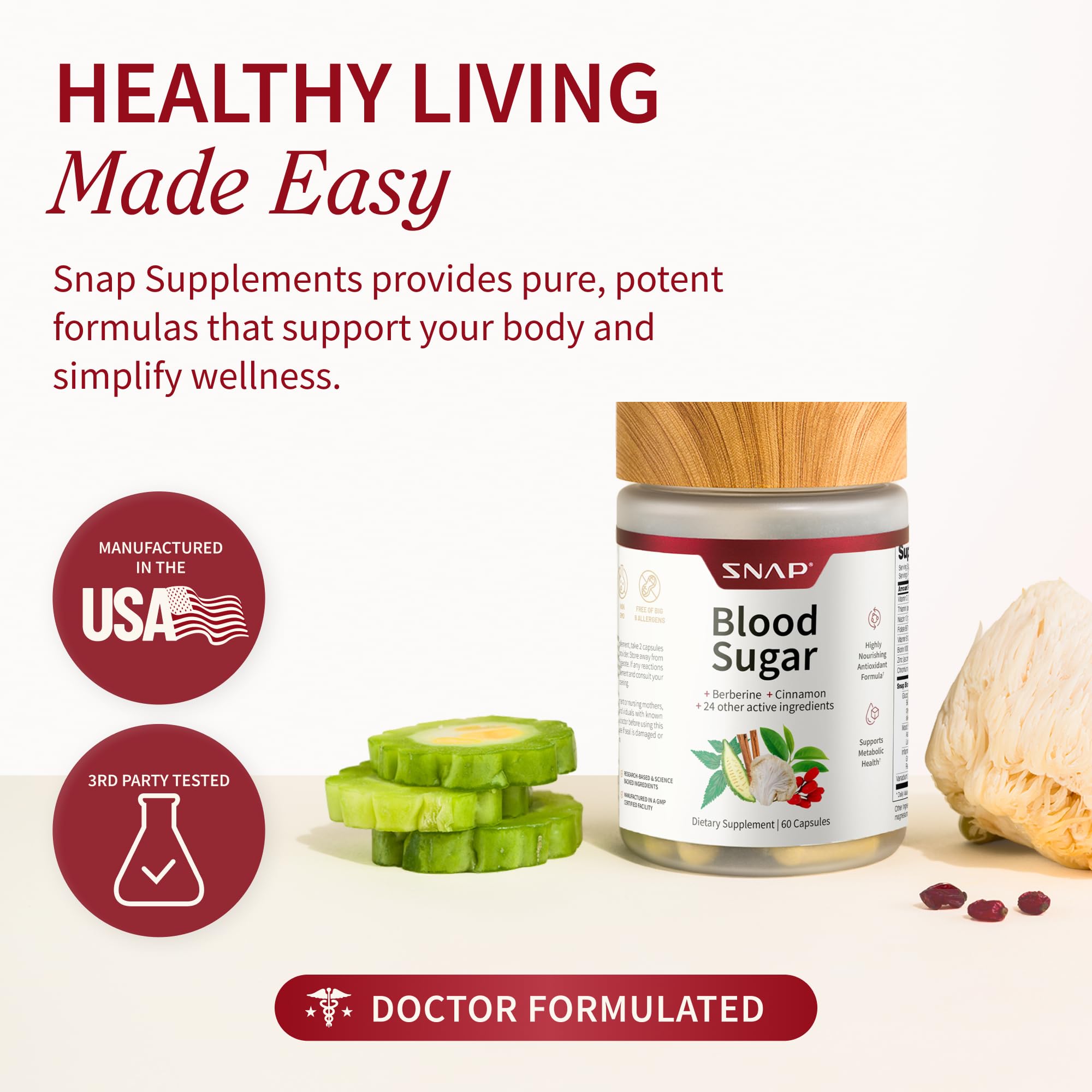 Snap Supplements en mesa de desayuno integrando suplemento en rutina