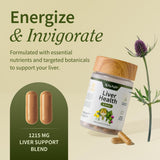 Snap Supplements Liver Health detalle de etiqueta y beneficio antioxidante