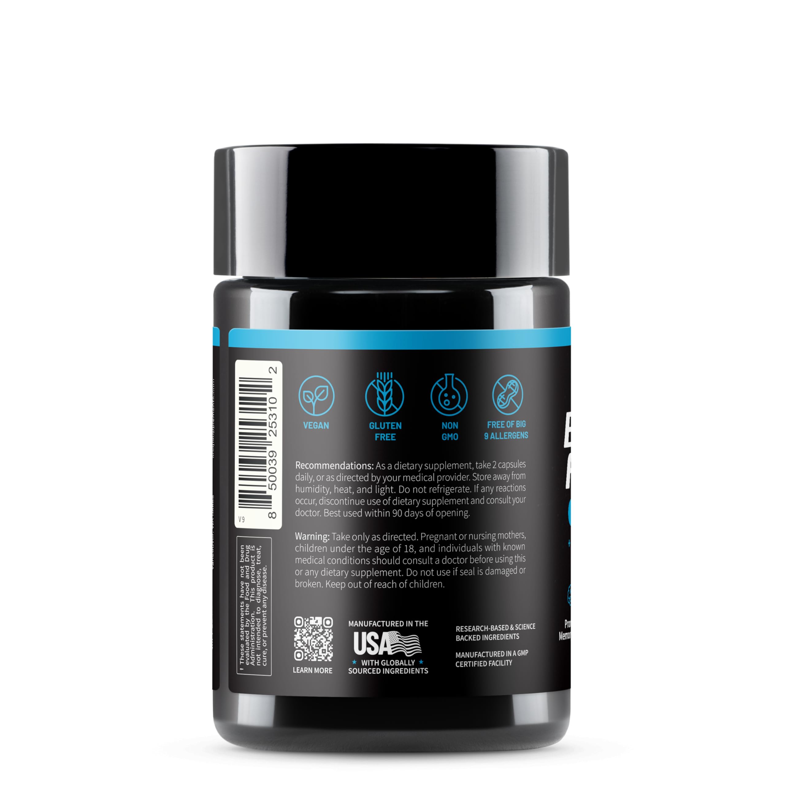 Snap Supplements embalaje mostrando diseño sostenible y conveniencia ecológica
