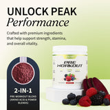 Snap Supplements polvo y textura en primer plano para fácil mezcla