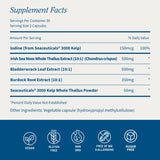 Snap Supplements certificado de pruebas de laboratorio visible
