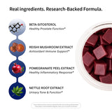 Snap Supplements detalle de la textura del masticable que evidencia suavidad