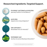 Snap Supplements detalle de la mezcla en polvo destacando ingredientes naturales