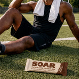 SOAR barra consumida tras entrenamiento para recuperación rápida