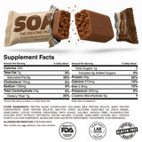 SOAR detalle de textura masticable que sugiere sabor intenso