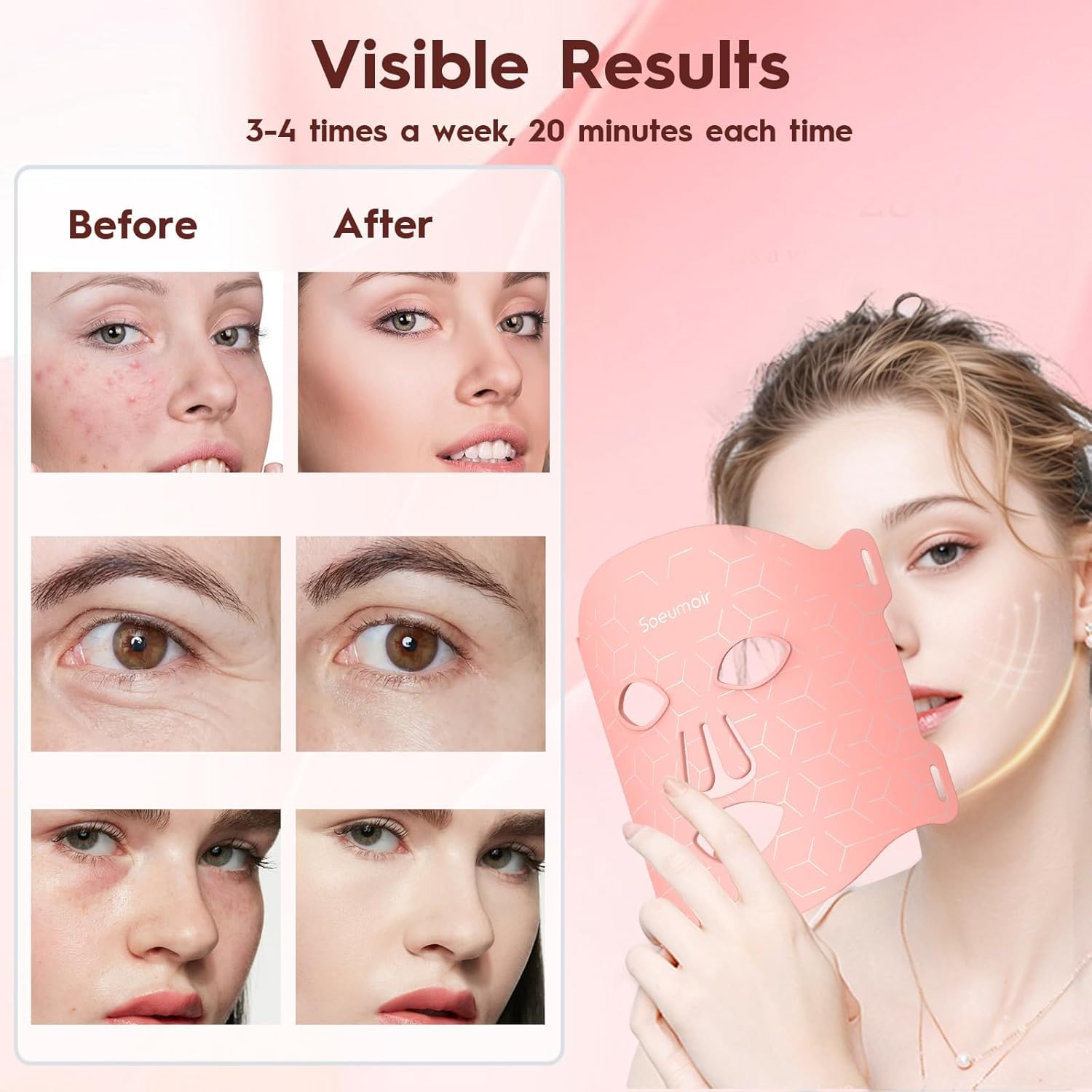 Soeumoir embalaje elegante ideal como regalo premium para cuidado facial