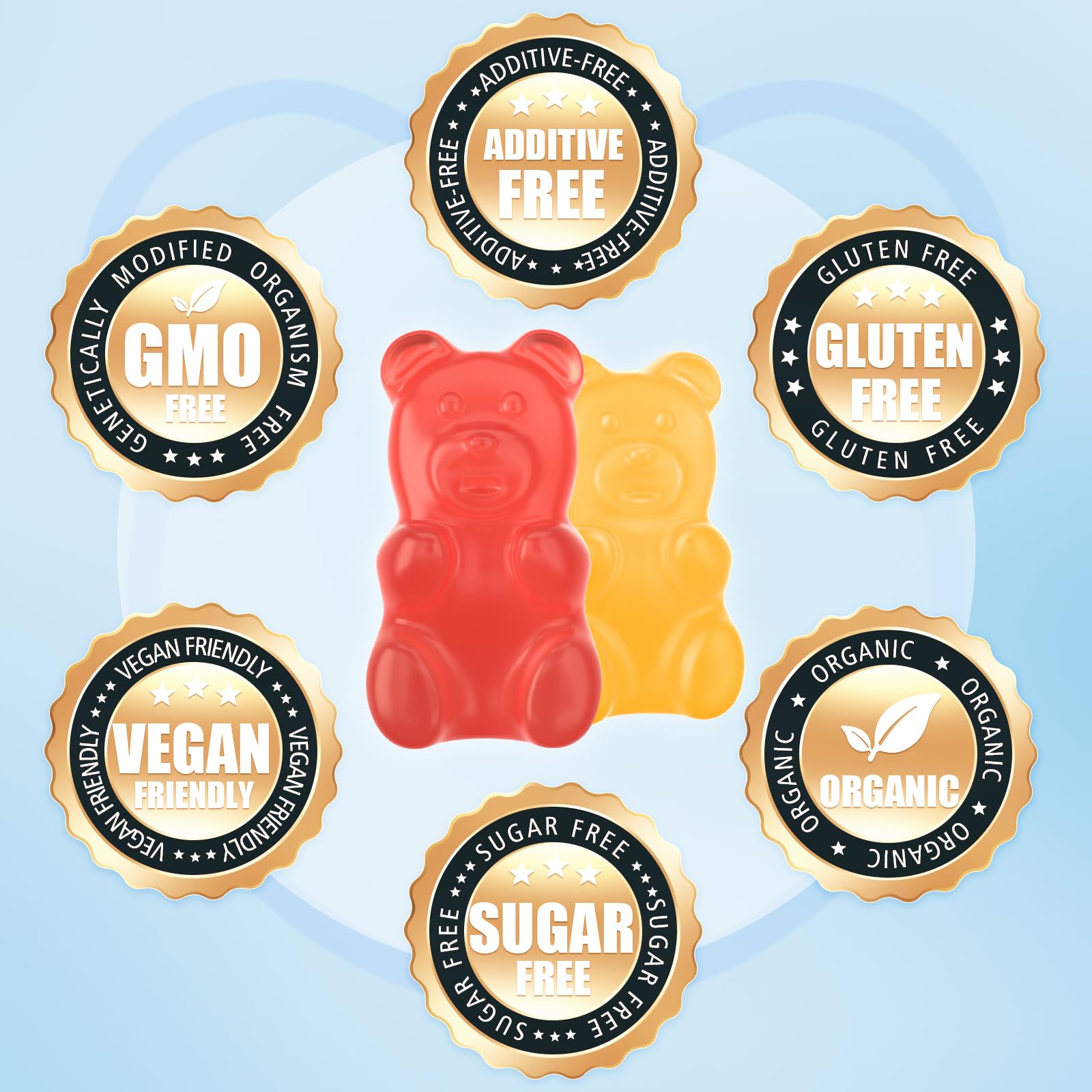 softbear etiqueta nutricional visible destacando ingredientes clave