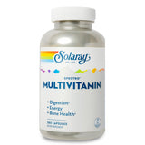SOLARAY botella frontal del Spectro Multivitamin mostrando etiqueta y beneficio completo