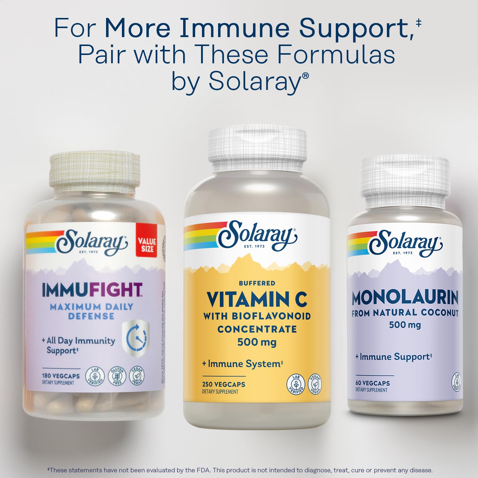 SOLARAY botella 100% PCR enfatizando envase ecológico