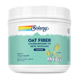 SOLARAY embalaje frontal del polvo de avena, presentación clara y profesional
