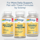SOLARAY producto en cocina con frutas para transmitir apoyo al bienestar