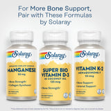 SOLARAY etiqueta nutricional legible mostrando 5000 IU por porción