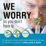 Solaray etiqueta nutricional, biotina 5000 mcg y transparencia