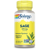 SOLARAY frasco delantero de salvia, presentación clara y confianza