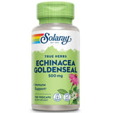 SOLARAY frasco frontal mostrado, claridad de etiqueta y cantidad 100 VegCaps