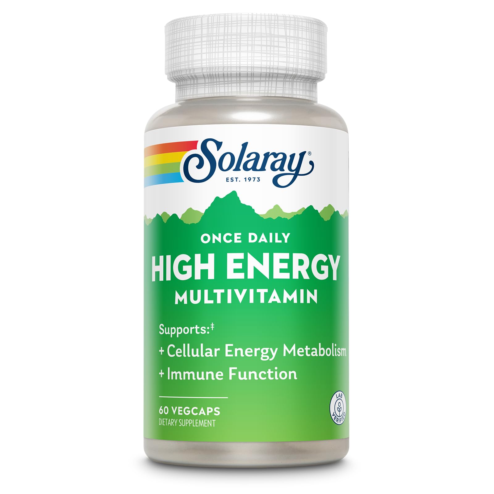 SOLARAY frente del envase mostrando la marca y beneficios principales