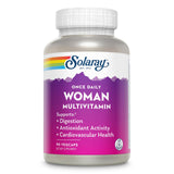 SOLARAY frente del envase mostrando fórmula diaria para mujer y beneficios