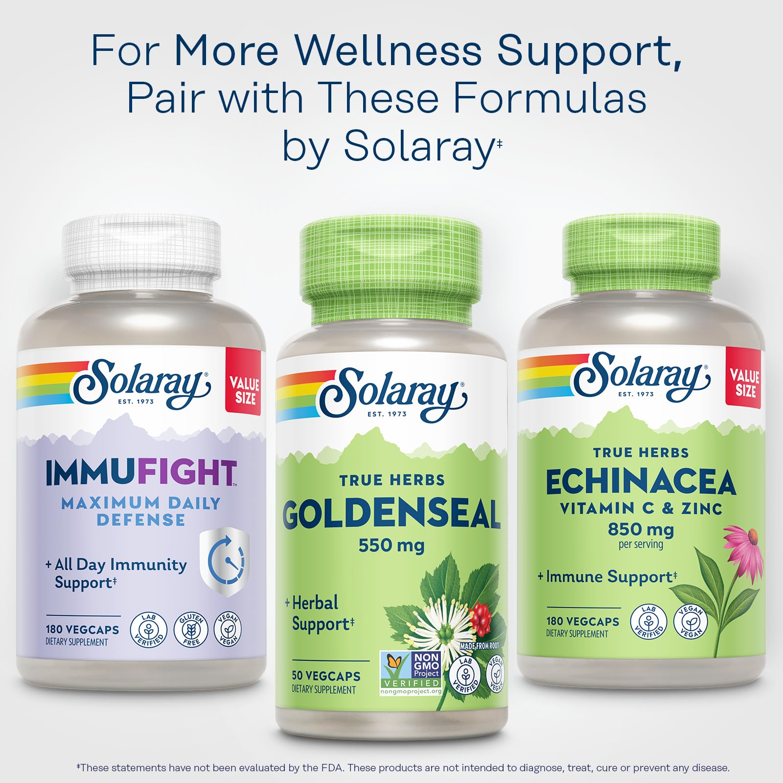 SOLARAY frasco sobre mesa en ambiente saludable y uso diario