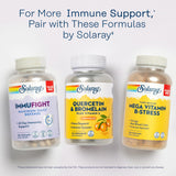 SOLARAY frasco junto a naranjas resaltando sabor natural y atractivo