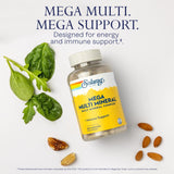SOLARAY etiqueta de ingredientes y tabla nutricional, información clara