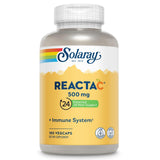 SOLARAY frasco frontal del ReactaC que muestra presentación y fácil identificación