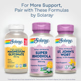 Solaray sello Non-GMO y certificaciones para confianza del usuario