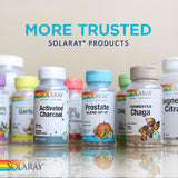 SOLARAY etiqueta nutricional enfocada en ingredientes y dosis