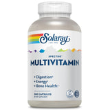 SOLARAY envase frontal del multivitamínico sin hierro mostrando composición
