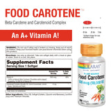 SOLARAY textura de ingredientes vegetales y carotenoides, naturalidad
