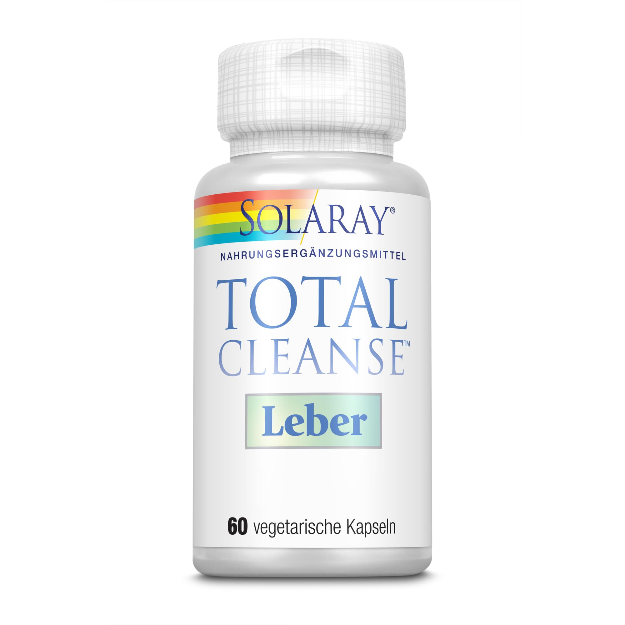 SOLARAY etiqueta del producto con lista de ingredientes y control de calidad visible