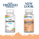 SOLARAY cápsula vegetal abierta mostrando textura y contenido, formulación segura y pura