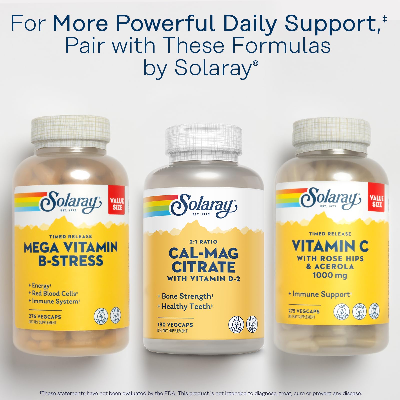 SOLARAY suplemento junto a desayuno equilibrado para soporte diario