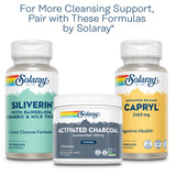 SOLARAY producto en cocina junto a alimentos saludables