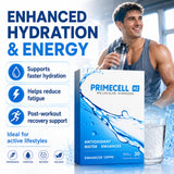 SOLEFLEX vaso con agua de hidrógeno ideal para recuperación después del ejercicio