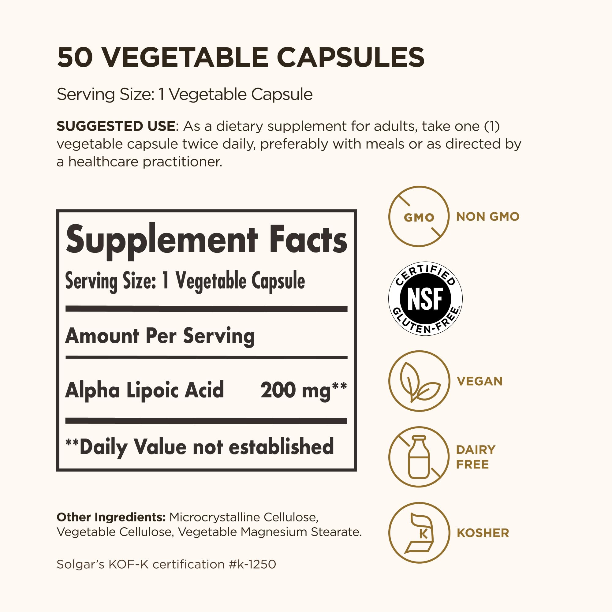 Solgar cápsula textura detalle enfocada en cápsula vegetal y pureza del ingrediente