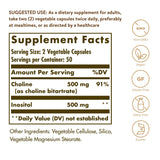 Cápsula vegetal Solgar en primer plano, textura y forma nítida