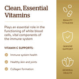 Solgar etiqueta con información de ingredientes y certificaciones