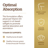 Solgar etiqueta nutricional visible, ofrece información clara de ingredientes.