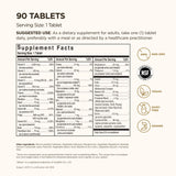 Solgar Formula VM-75 primer plano de una tableta que muestra textura y fácil ingestión