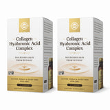 Solgar frasco frontal Collagen Hyaluronic mostrando presentación y beneficio hidratación